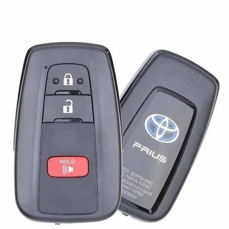 OEM: REF: 2016-2020 Toyota Prius / 3-Button Smart Key / PN: 89904-47530 / HYQ14FBC